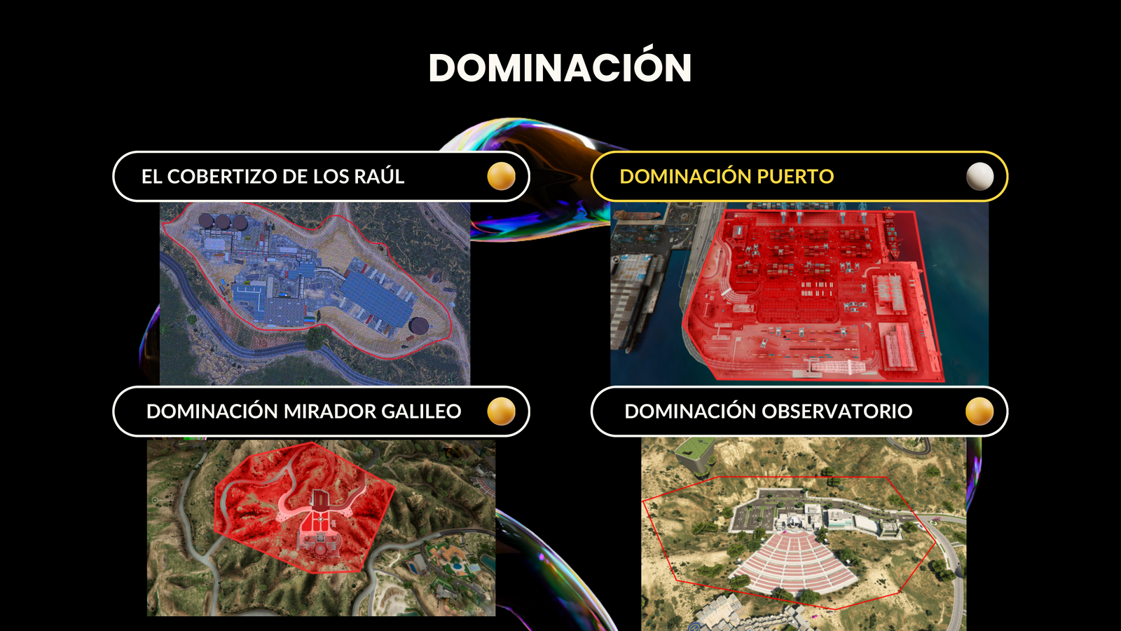 Mapa Dominaciones AZ